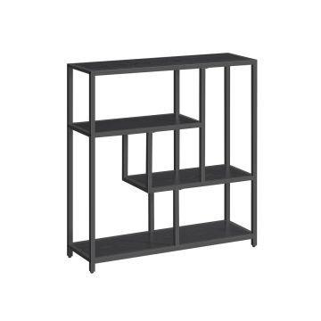 Riiul 30x100x103cm., must