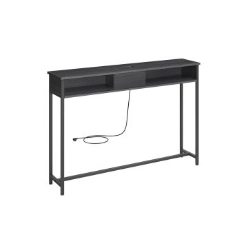 Konsoollaud 25x120x81.1cm, must
