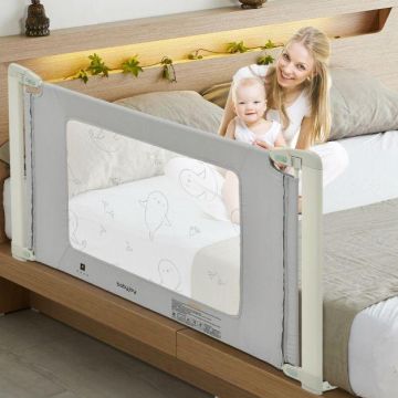 Защитный бортик для детской кровати, 150/180/200 см, 150/180/200 × 47 × 80–95 см