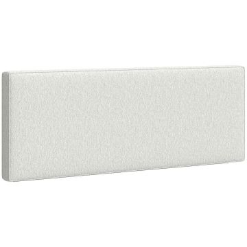 Voodipeats 83D-153V01BG, Seinale kinnitatav, Valge, 160 × 60 × 10 cm
