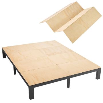 Voodirest VEVOR CB008, king-suurus, 8 osa, 195 × 178 cm