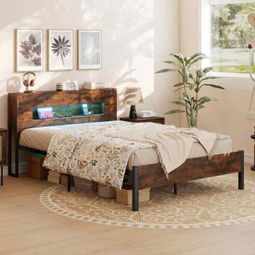 Bed frame, 200 × 140 cm, 222 × 140 × 92 cm