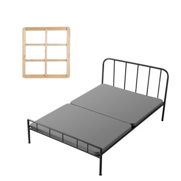 Voodiliistud VEVOR CB002, 2 osa, Hall, 190 × 133 × 3,8 cm