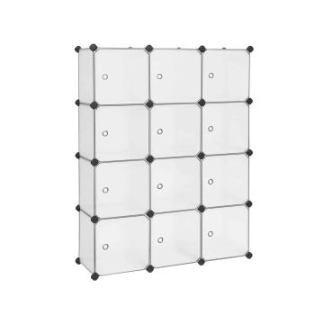Modulaarne riiul, läbipaistev