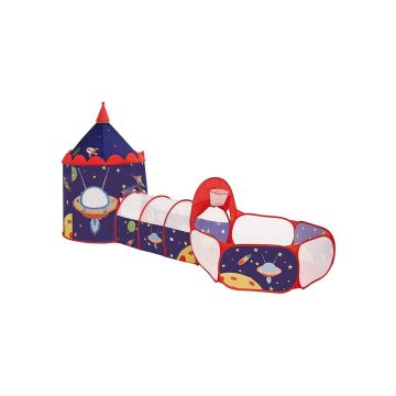 Игровая палатка с туннелем и мячами