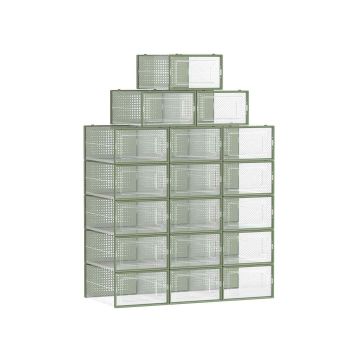 Kingakarbid 18 tk 33,5x23,2x14,3cm., rohelised