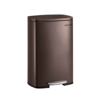 Prügikast 50L, tumepruun