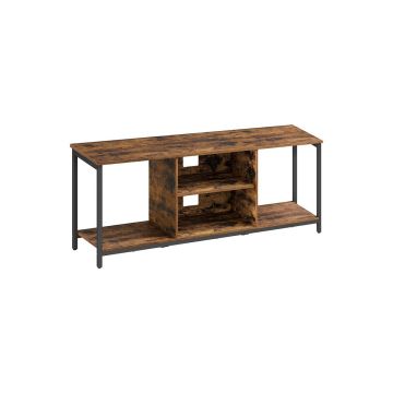 TV-laud 147x40x50cm., pruun/must
