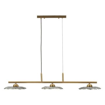 EMILY ceiling lamp, 3 light sources, 100 × 18 × 24 cm