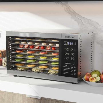 Food dehydrator, 8 trays, 50 × 30.5 × 32 cm