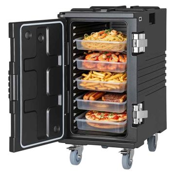 Toidupannide kandekonteiner VEVOR YHY120L, 120 l, 650 × 450 × 774 mm