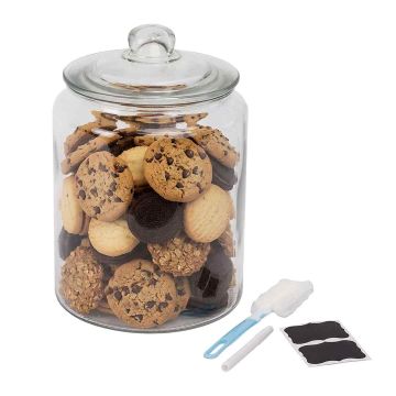 Ёмкость для хранения продуктов Relaxdays 10053217_817, 6 л, Ø 20 × 30 см