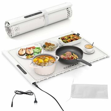 Food heating mat, White, 60 × 44 × 2 cm