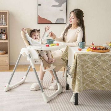 4-in-1 Highchair, 7 Height Positions, 20.5 × 41 × 30.5 inches