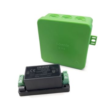 Toiteallikas DUCO Power Supply, 230 VAC–24 VDC/20 W koos korpusega