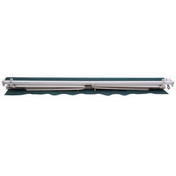 Awning, manually operated, Green, 250 × 200 cm