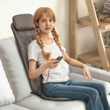 Massage seat cushion, 4 massage nodes, 40 × 46 × 79 cm