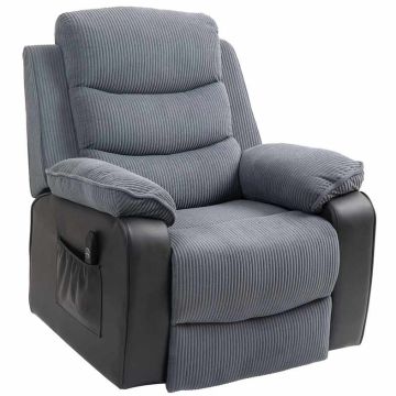 Massaažitool Homcom 96x96x108cm., tumehall/must