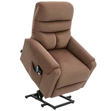 Massaažitool jalatoega Homcom 79x97x103cm, pruun