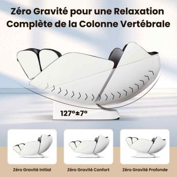 Massage chair, 12 automatic programs, Brown, 146 × 74 × 111 cm