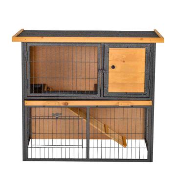 Väikeloomapuur, lukustatavate ustega, 89,5 × 81 × 45 cm