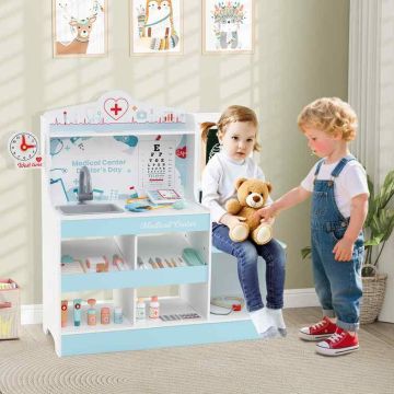 Medical toy set, 24 pcs, 96.52 × 88.9 × 30.48 cm