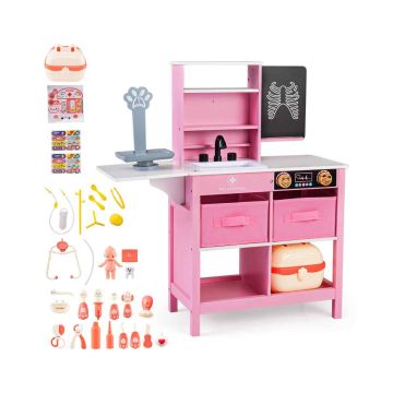 Medical Center Playset, 2 Drawers, 74.93 × 82.55 × 27.94 cm