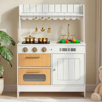 Деревянная игровая кухня VEVOR TZ-KT001, 3–8 лет