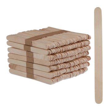 Деревянные палочки для поделок Relaxdays, 500 шт, 11,5 × 1 × 0,2 см