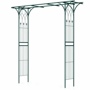 Metal garden arch, 205 × 52 × 205 cm