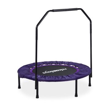 Мини-батут Relaxdays 10052561_8353, 8 ножек, Ø 102 × 26 см