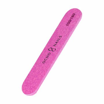 Мини-пилки для ногтей OCHO NAILS, 10 шт., 100/180