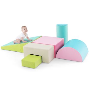 Soft play block set, 6 pieces