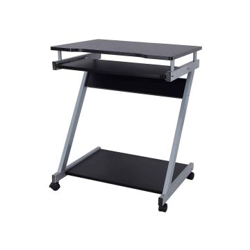 Mobiilne laud Z-kujuline LCD811B, must