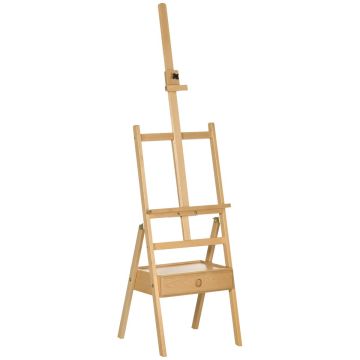 Vinksel Molbert Vinsetto 43,5x43x190cm, helepruun