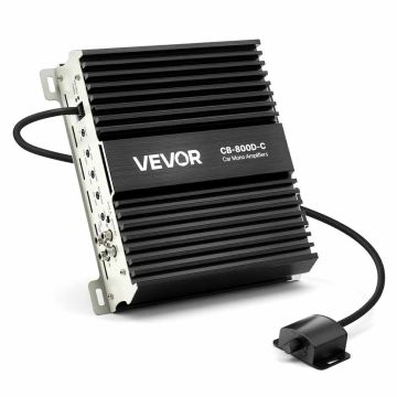Monoplokk-auto võimendi VEVOR CB-800D-C, 800 W, 1 kanal, 1/2/4 Ω, 213 × 225,5 × 59 mm