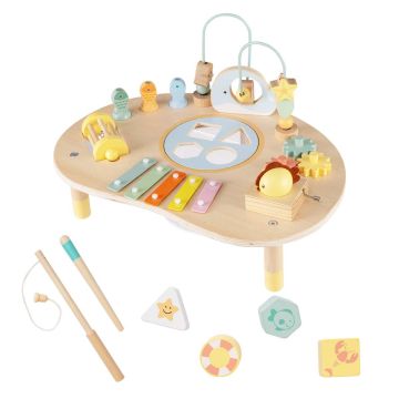 Montessori activity table, 7 in 1, 17.5 × 12.5 × 11″