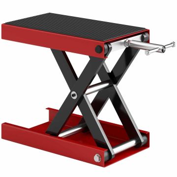 Mootorratta tõstuk, kuni 500 kg, 41,5 × 23,5 × 10–37 cm