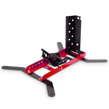 Mootorratta transpordialus Bituxx, 6 seadistust, Punane, 77,5 × 61 × 40 cm