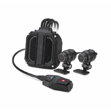 Mootorratta videosalvesti Mio MiVue M820WD, kaks objektiivi