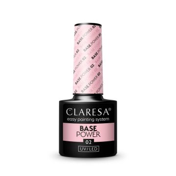 Küünealus Claresa Power Base, 02, Roosa