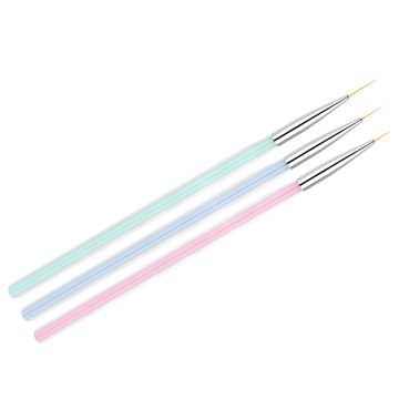 Küünedisaini pintslite komplekt ActiveShop, 3 tk
