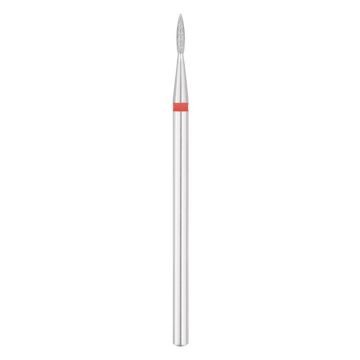 Küünefreesi otsik EXO PRO, leegikujuline, peen abrasiivsus, Ø 1,8 × 8,0 mm