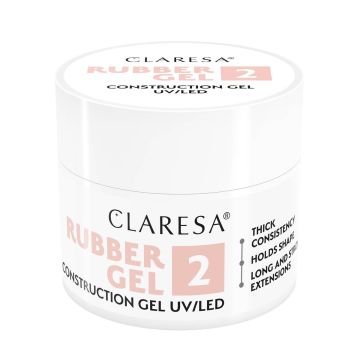Küünegeel Claresa Rubber Gel, 2