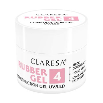 Küünegeel Claresa Rubber Gel, 4