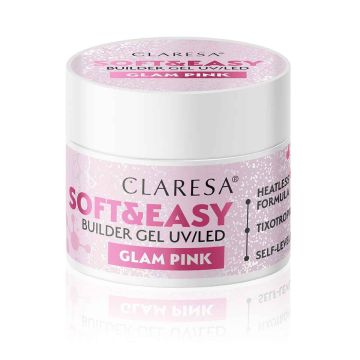Küünegeel CLARESA SOFT&EASY Builder Gelis GLAM PINK