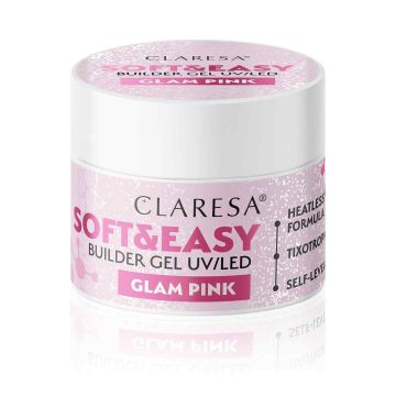 Küünegeel CLARESA Soft&Easy Builder, Roosa