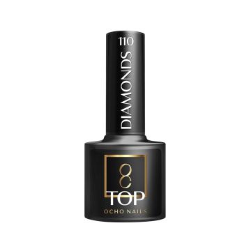 Верхнее покрытие для ногтей OCHO NAILS DIAMONDS TOP NO WIPE