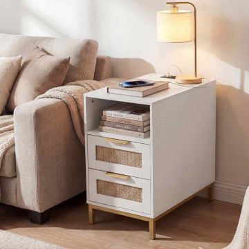 Bedside tables, 2 pcs, 60 × 61 × 35 cm