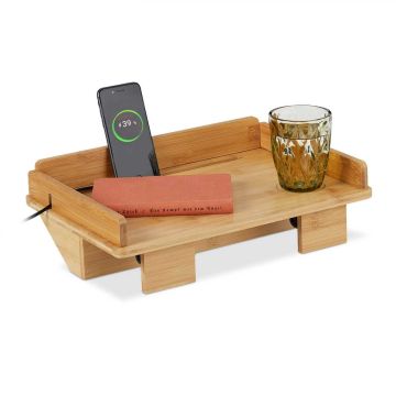 Öökapp Relaxdays 10046326.0, Tahvelarvutihoidikuga, 38 × 11 × 26 cm